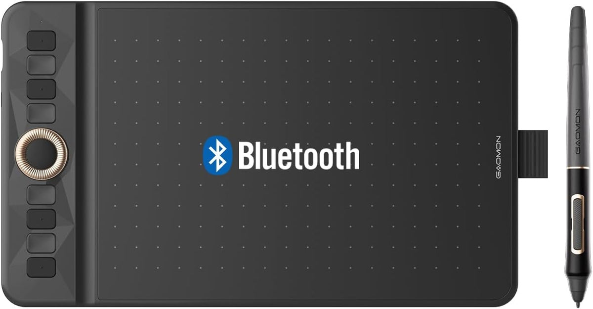 GAOMON WH851 Bluetooth-tegnebrett med 8 knapper