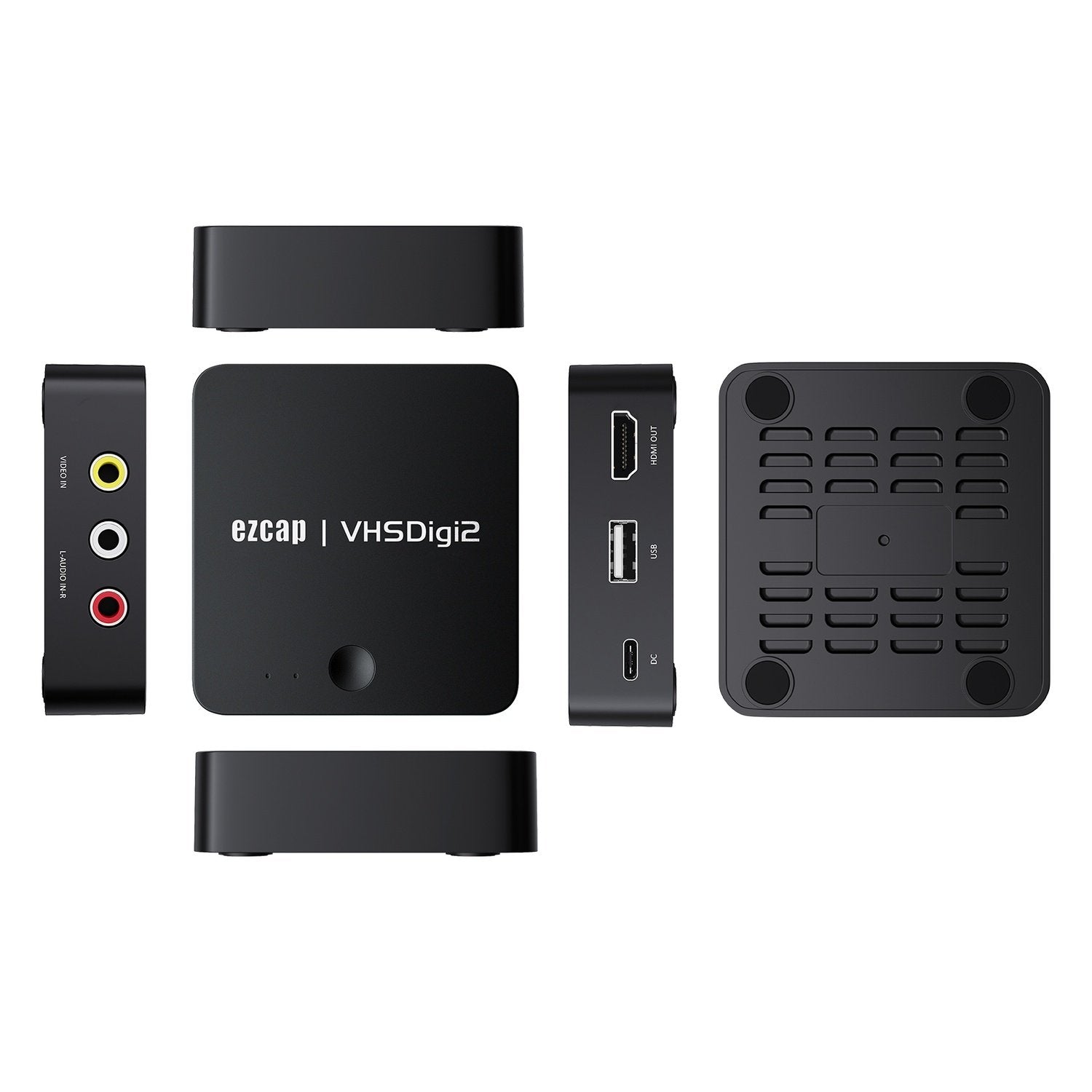 EZCAP181P Lyd- og videoopptakerboks VHS VCR DVD-konverter til mp4