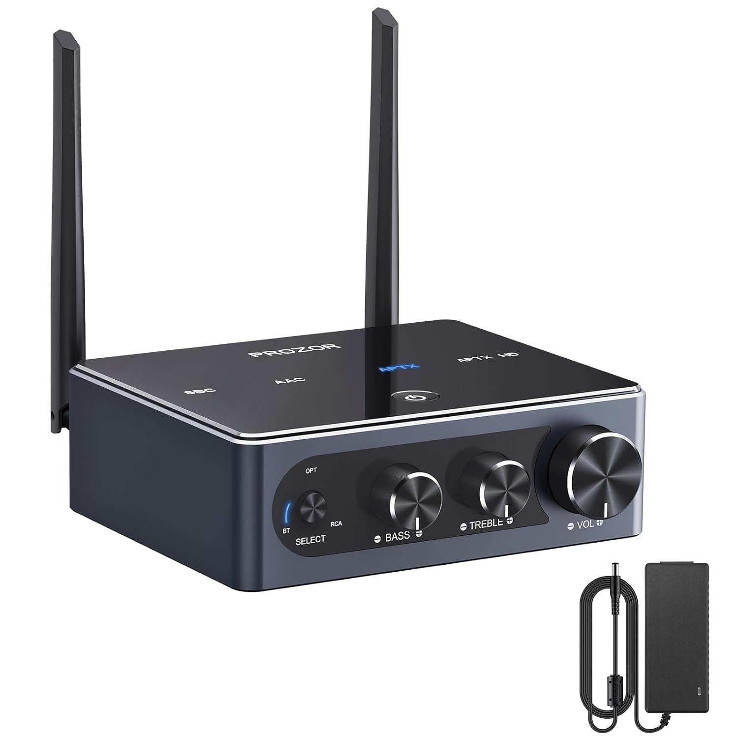 NÖRDIC Bluetooth 5.2 Hi-Fi forsterker 192khz/24Bit 2x100W