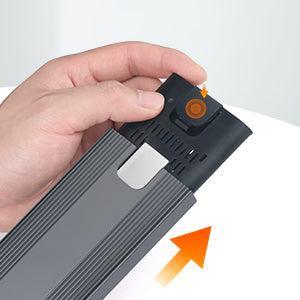 Maiwo eksternt kabinett for harddiskkloning M.2 NVMe SSD USB3.2 20Gbps