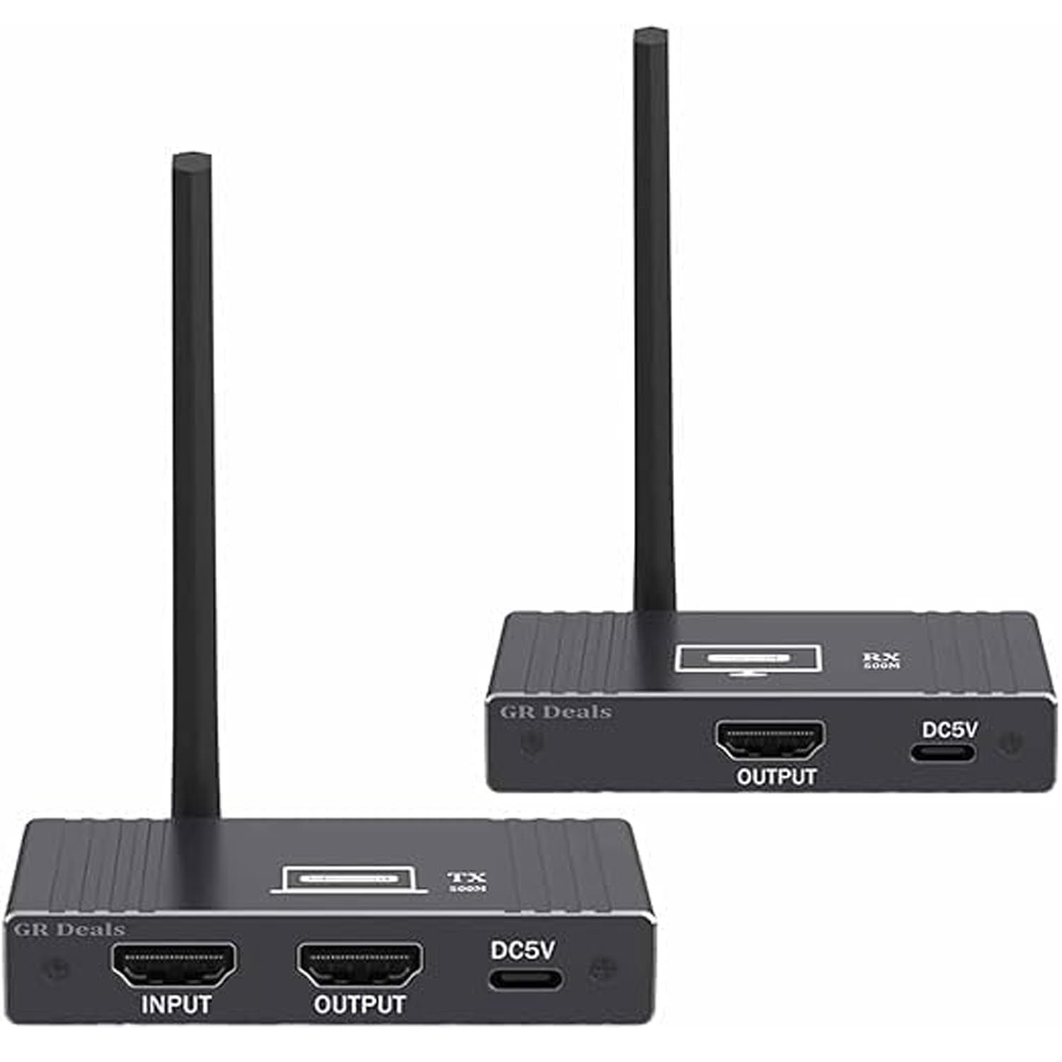 NÖRDIC 1080P Full HD HDMI Trådløs 180m Forlenger TX til RX Loop Out WiFi 5.8G
