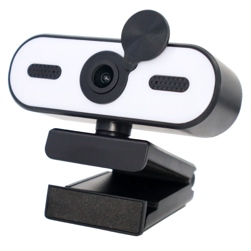 NÖRDIC 2K Webkamera 2560x1440p 30fps 4MP med autofokus, innebygd mikrofon og personvernbeskyttelse