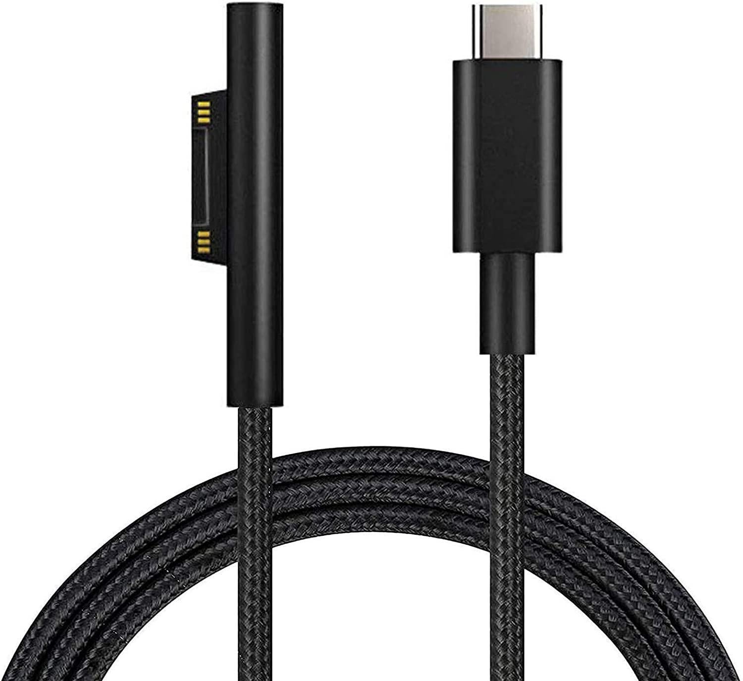 NÖRDIC 2m Ladekabel for Microsoft Surface 15V3A 45W