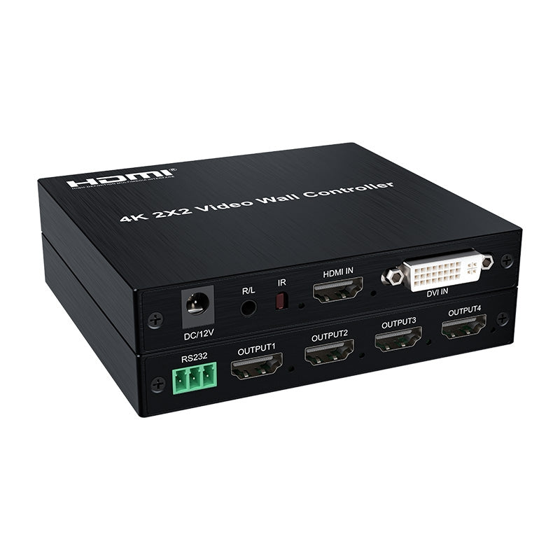 NÖRDIC 4K 2X2 Video Wall Connector HDMI+DVI Input
