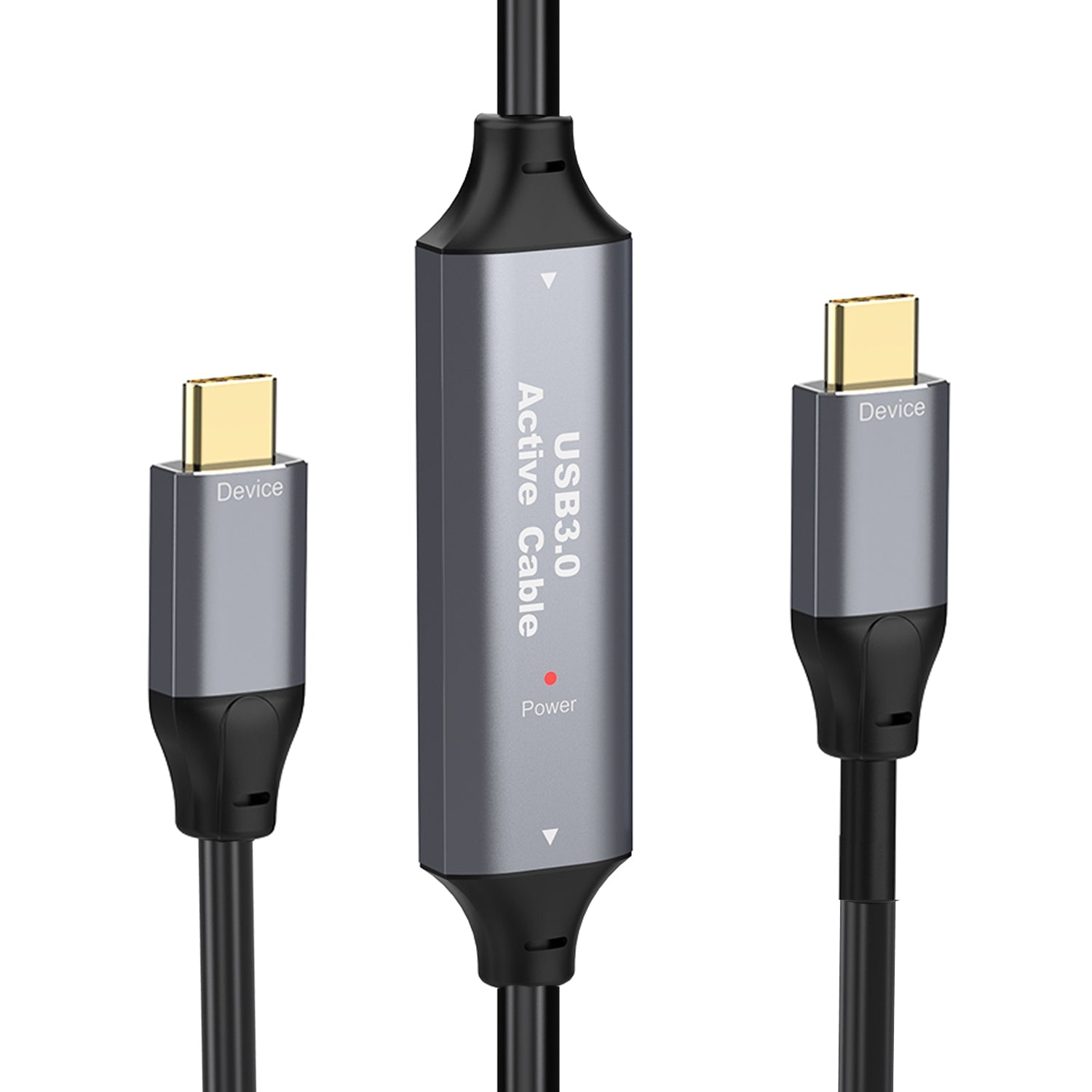 NÖRDIC 5m Aktiv USB 3.0 C til C-kabel, 5Gbps Super Speed USB-kabel