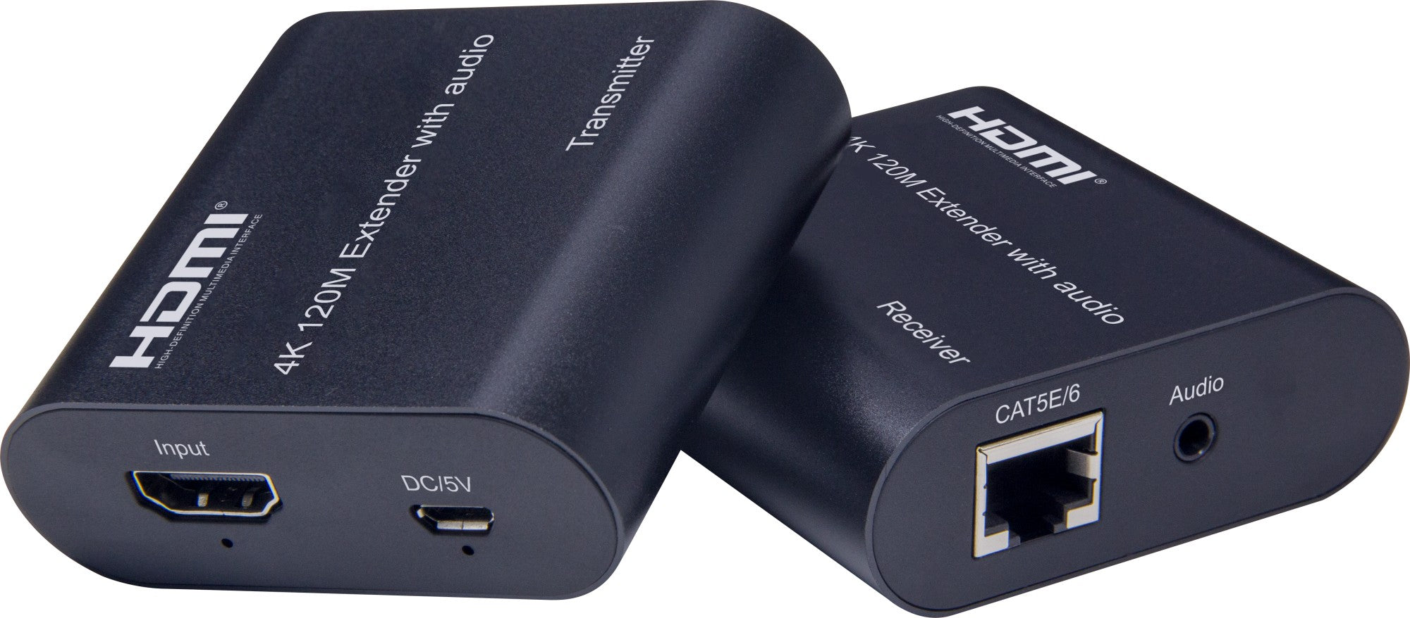 NÖRDIC HDMI-forlenger 120m 4K30Hz med lydoverføring