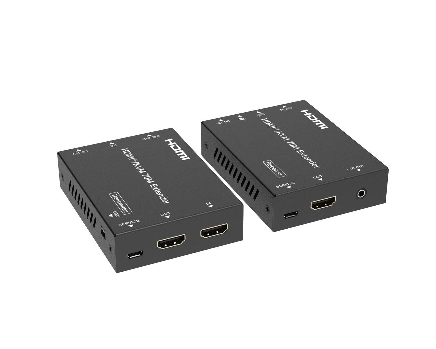 NÖRDIC KVM Forlenger HDMI 4K60Hz 70m CAT6