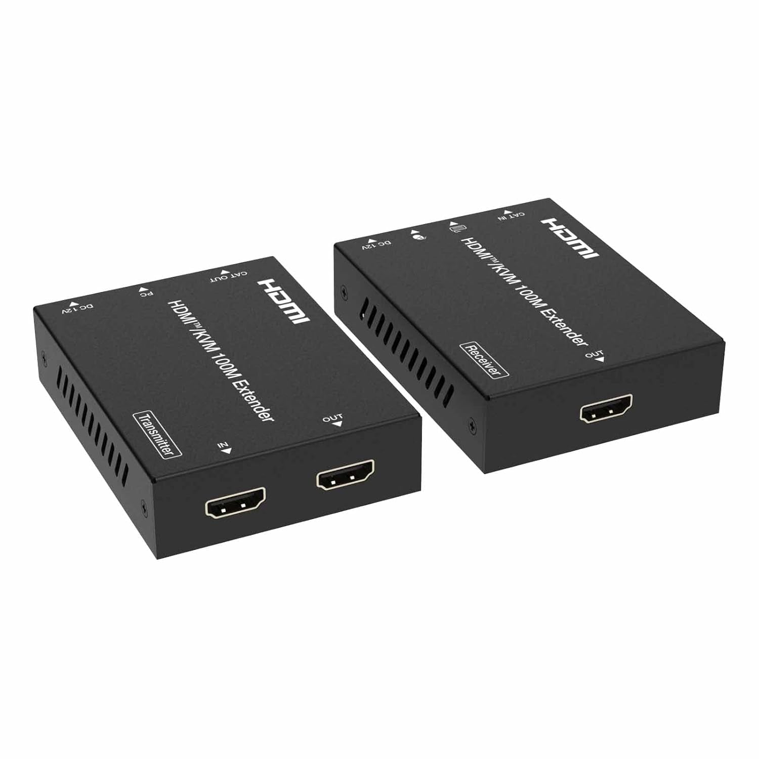 NÖRDIC KVM-forlenger HDMI 1080p60Hz 100m CAT6