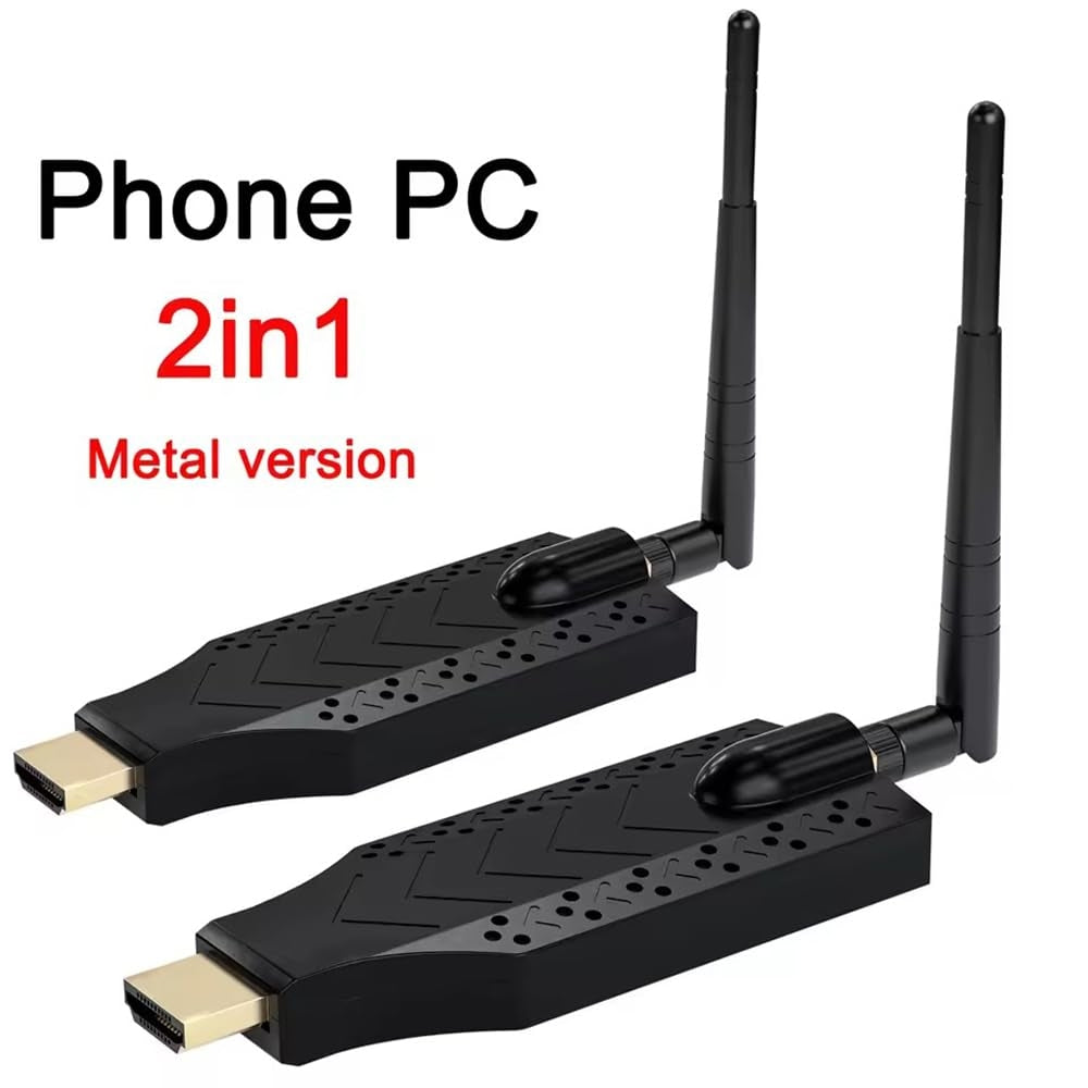 NÖRDIC Trådløs HDMI-forlenger Sender/Mottaker 1080P HD 5G WiFi for Laptop til TV PC Skjerm Projektor 150m