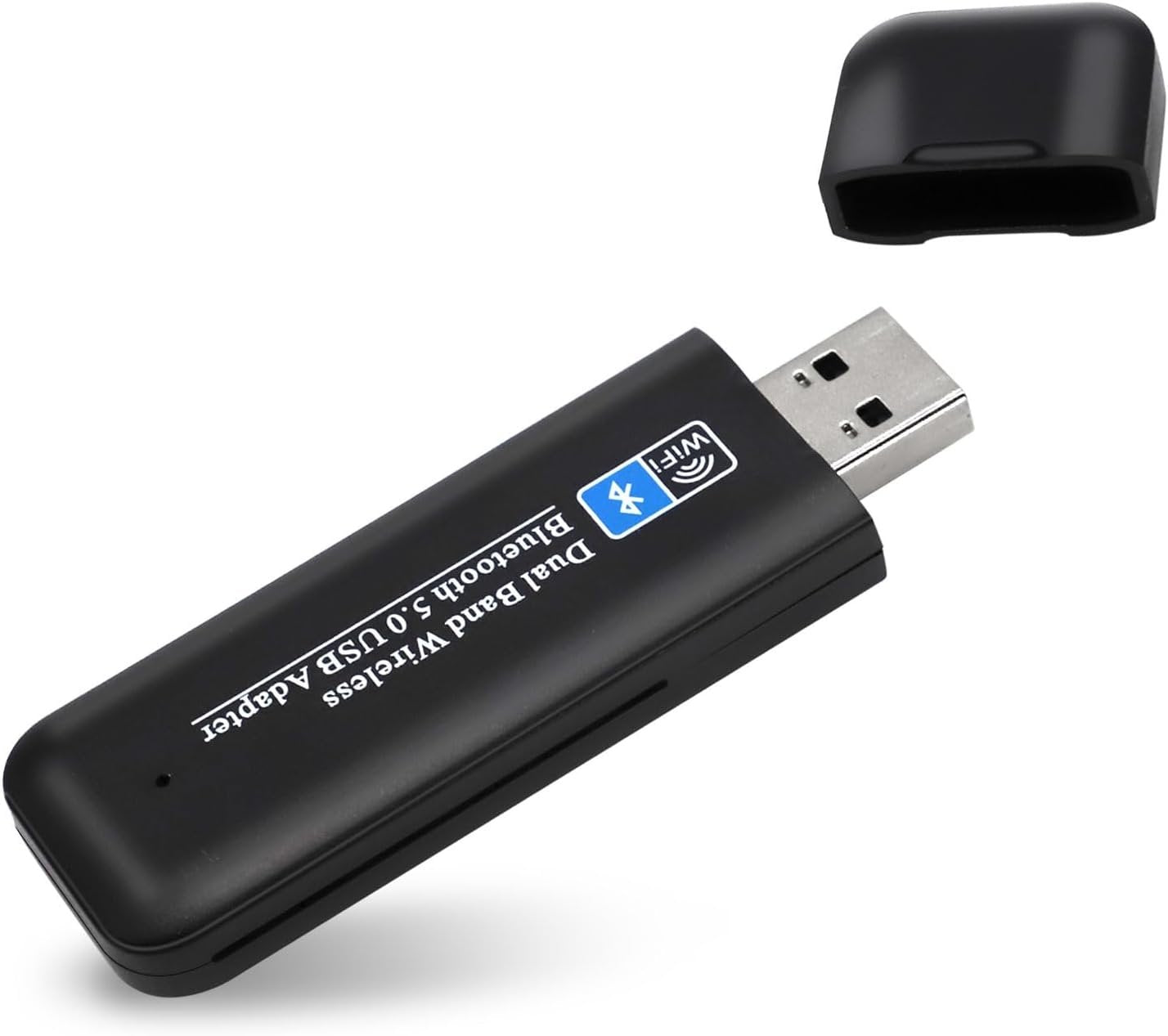NÖRDIC WIFI6 Bluetooth 5.0 trådløs USB 3.0-adapter Dual Band 2.4/5.8GHz 1300Mbps