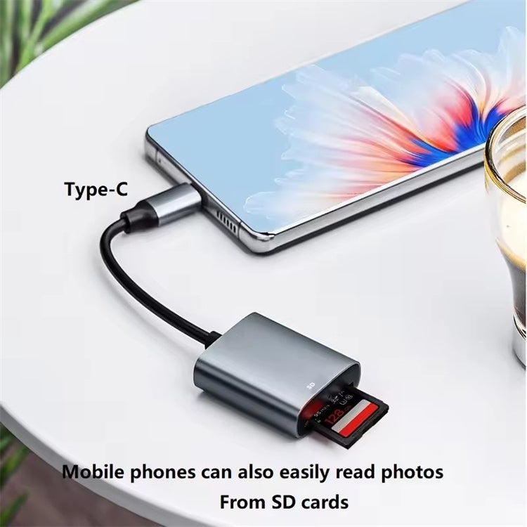 NÖRDIC USB-C-kortleser SD UHS-I