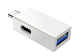 NÖRDIC USB-C hub 2 porter 1xUSB-A 3.1 1xUSB-C PD10W