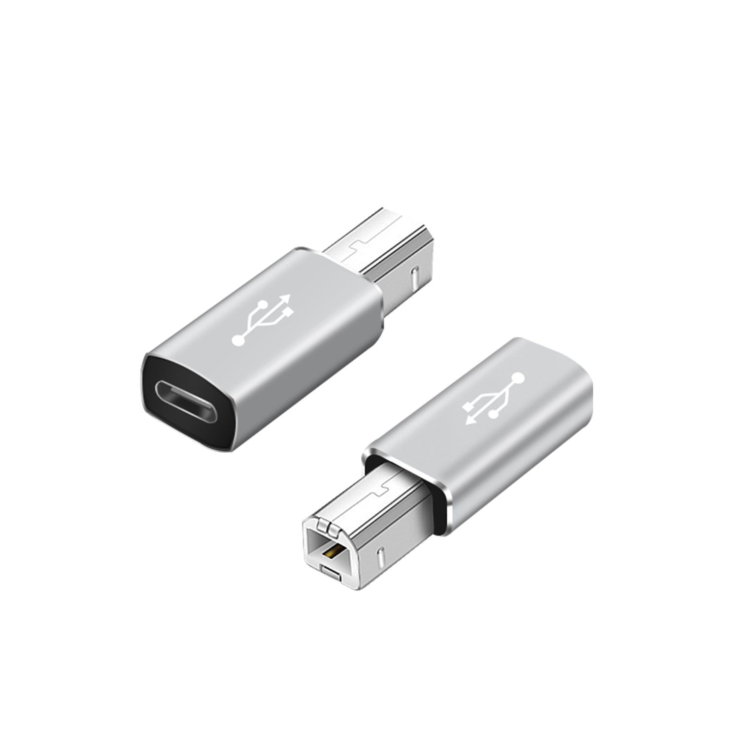 NÖRDIC USB-C til USB B-adapter for skrivere og MIDI-enheter Støtter datasynkronisering