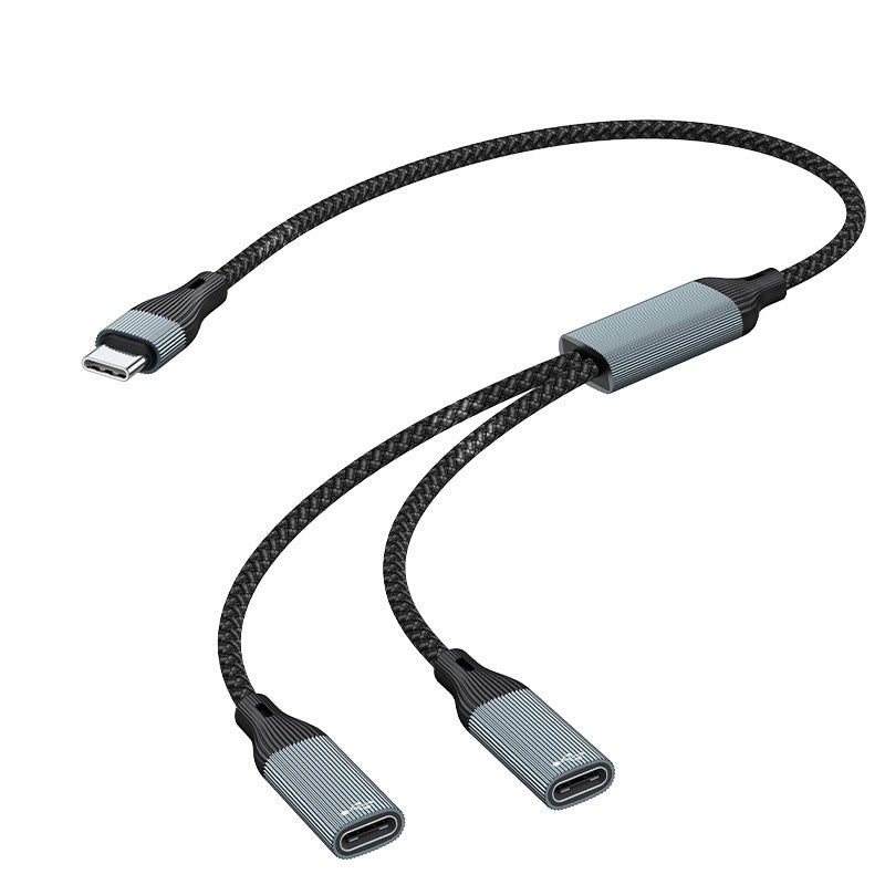 NÖRDIC USB-splitter USB-C til 2xUSB-C
