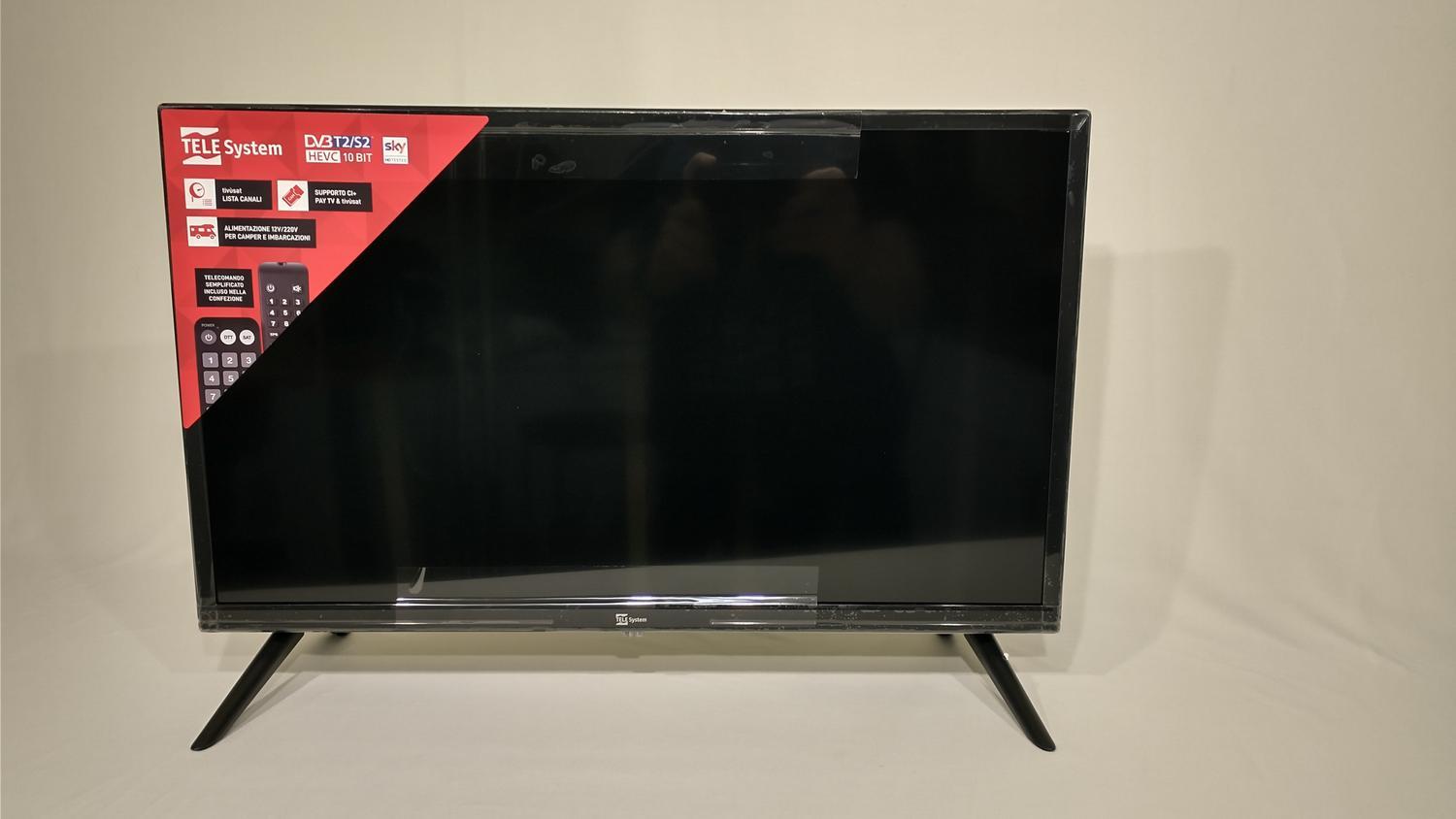 PALCO 24 tommer HD TV 12V DC 100-240V for båt campingvogn bobil DVB-T2 DVB-S2 VESA 100x100 PALCO 24LX1