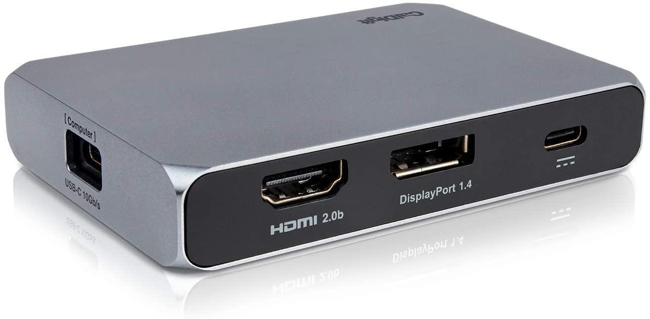 CALDIGIT SOHODOCK USB C til 1XHDMI 2.0 4K60Hz 1xdp1.4 4k60hz HDR 1XUSB C PD100W 1XMICROSD 1XSD 1XUSB C