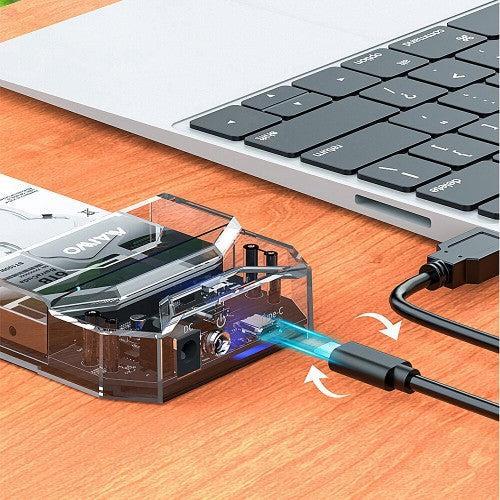 Maiwo K108S eksternt kabinett USB-C 3.2 Gen1 5 Gbps til 2.5" SATA / SSD HDD