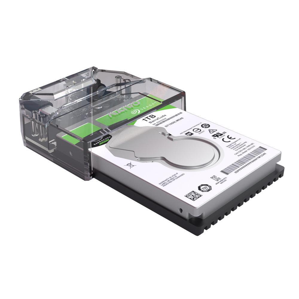 Maiwo K108S eksternt kabinett USB-C 3.2 Gen1 5 Gbps til 2.5" SATA / SSD HDD