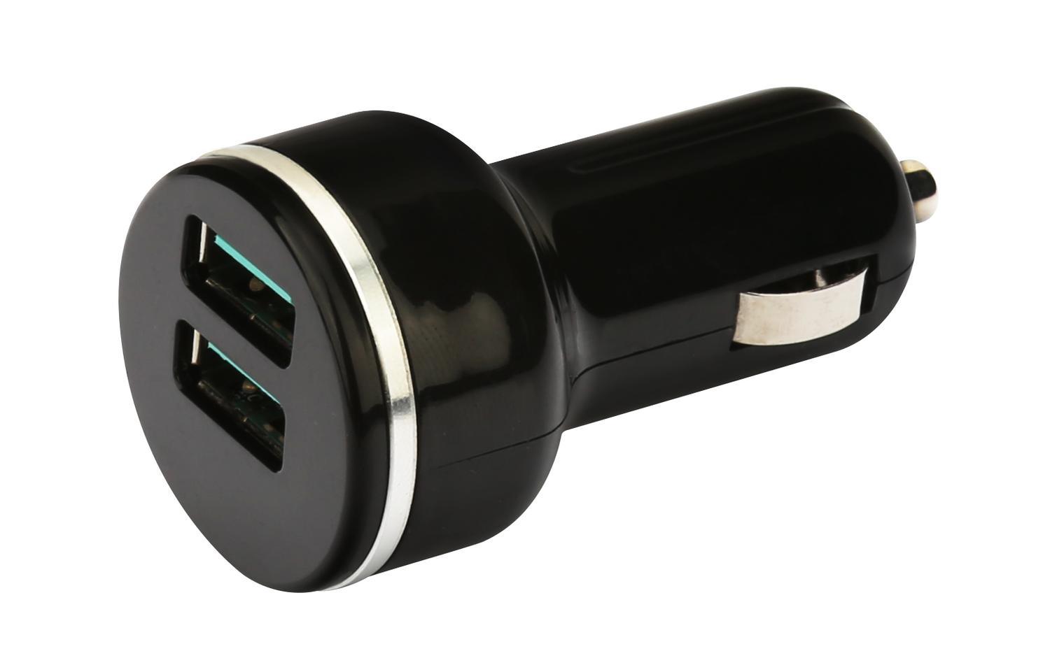 NÖRDIC 2XUSB Quick Car Charger Quick Charger 3.0 18W