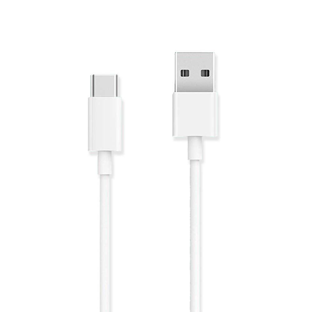NÖRDIC 2m USB C 2.0 til USB A-kabel 480Mbps hvit