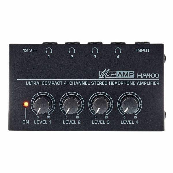 NÖRDIC 4-kanals hodetelefonforsterker MICROAMP HA400