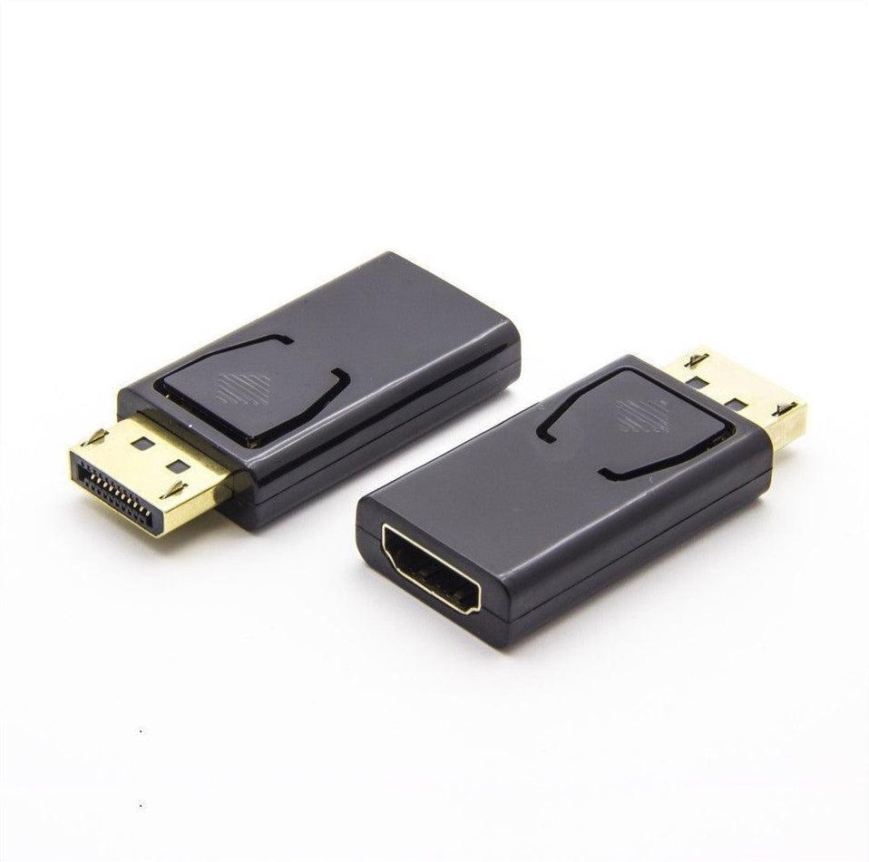 NÖRDIC Adapter DisplayPort 1.2 Mann til HDMI Hona 4K 30Hz Svart