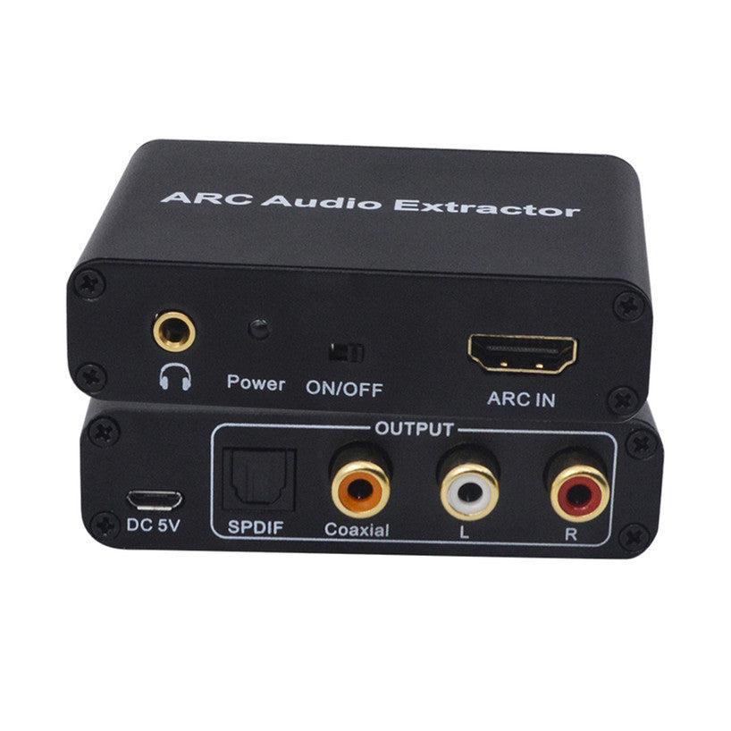 NÖRDIC HDMI ARC til RCA SPDIF TOSLINK Koaksial og Stereo HDMI Arc Converter DAC