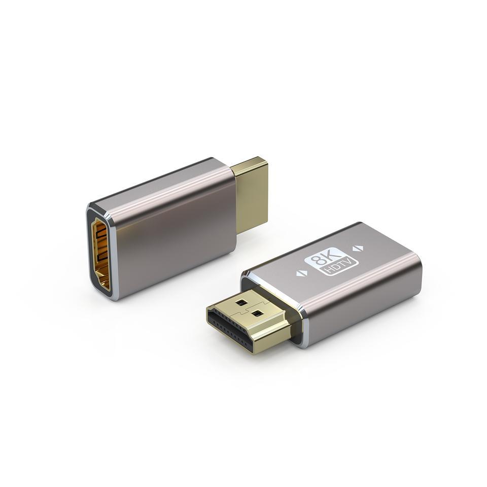 NÖRDIC HDMI-adapter hann til hunn 8K60Hz 4K120Hz Dynamic HDR 48Gbps eARC