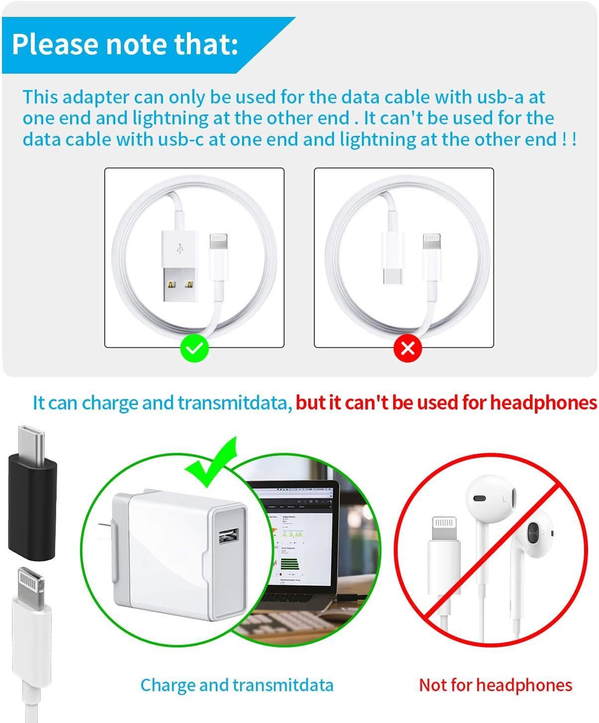 NÖRDIC USBC C Mann til Lightning Ho (ikke MFI) Adapter Sølv