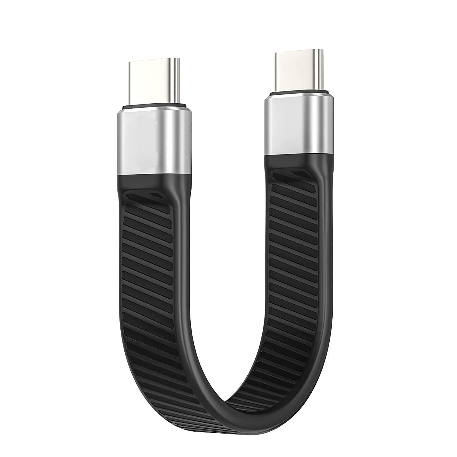 NÖRDIC kort USB4-kabel 14cm 40Gbps data 8K video PD 100W kompatibel med Thunderbolt 3