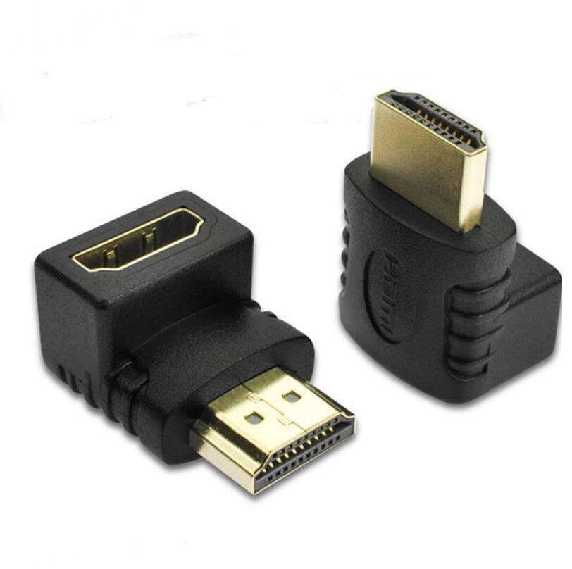 NÖRDIC vinklet HDMI 4K adapter mann til kvinnelige 270 grader