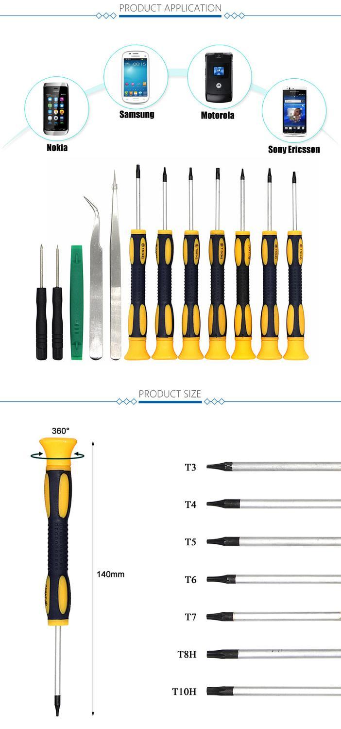Skrutrekkersett 21 I1 for smarttelefon