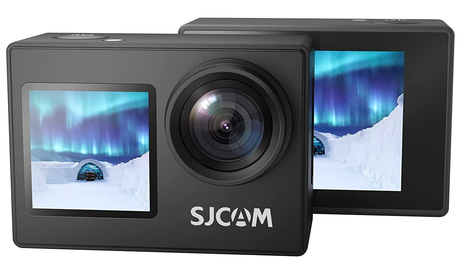 SJCAM SJ4000Dual Screen 4K 30fps Actionkamera, Wifi, Dobbel skjerm, Vanntett skall. bærbar