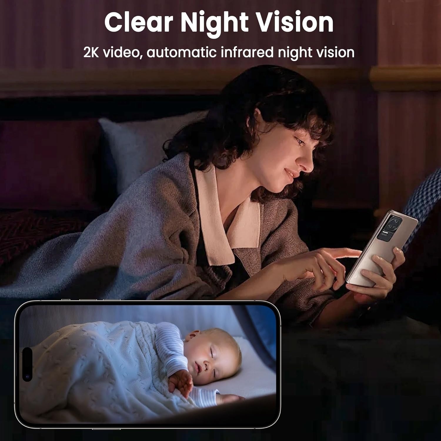 5GHz WiFi Hidden Mini Camera, 4K Wireless Indoor Security Cam