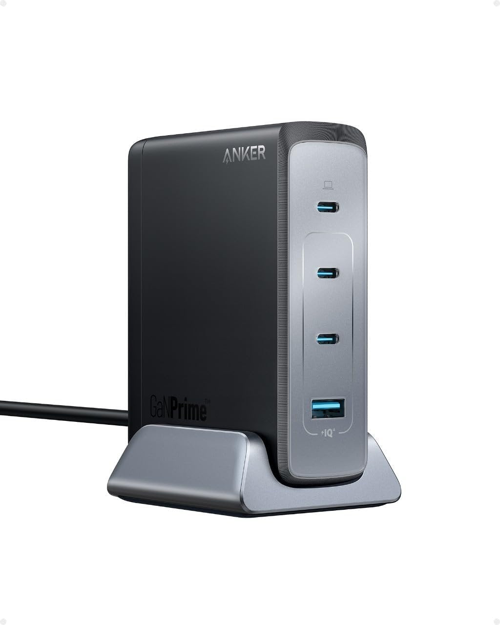 ANKER 240W Prime GaN USB-C 4-Port Hurtiglader