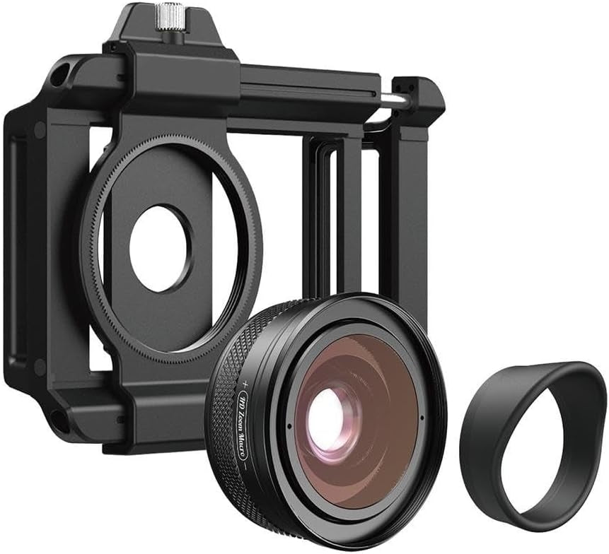 APEXEL 10-20X Makrolinse for Telefoner, Fotolinsekit med Universalklemme