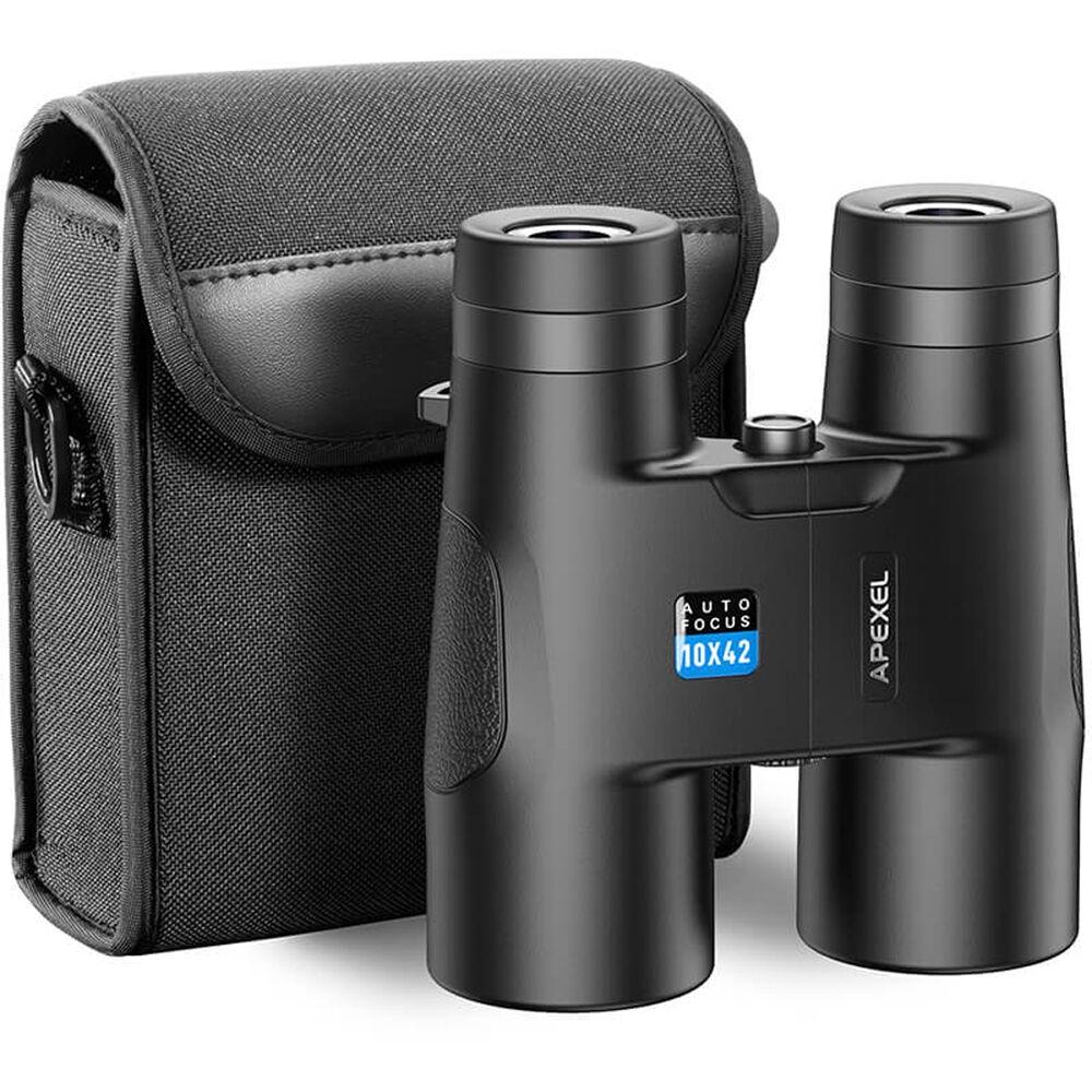 APEXEL 10x42 Auto Focus Folding Digital Waterproof Binoculars for Bird Watching Sightseeing Wildlife Watching