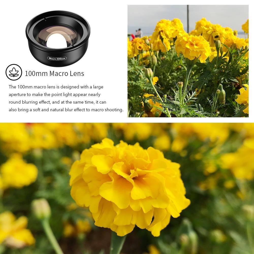 APEXEL HD100mm Macro Lens for smart phone APL-HB100MM