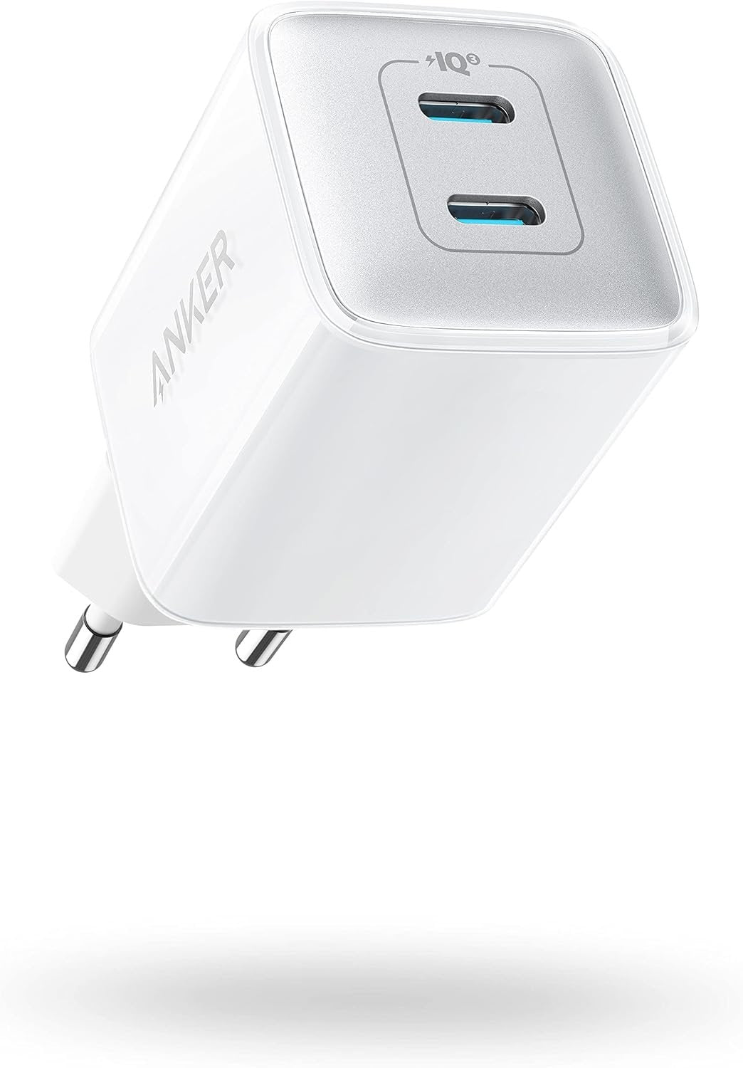 Anker 521 2xUSB-C Lader 40W, Anker Nano Pro PIQ 3.0 Dobbelt USB-C-port