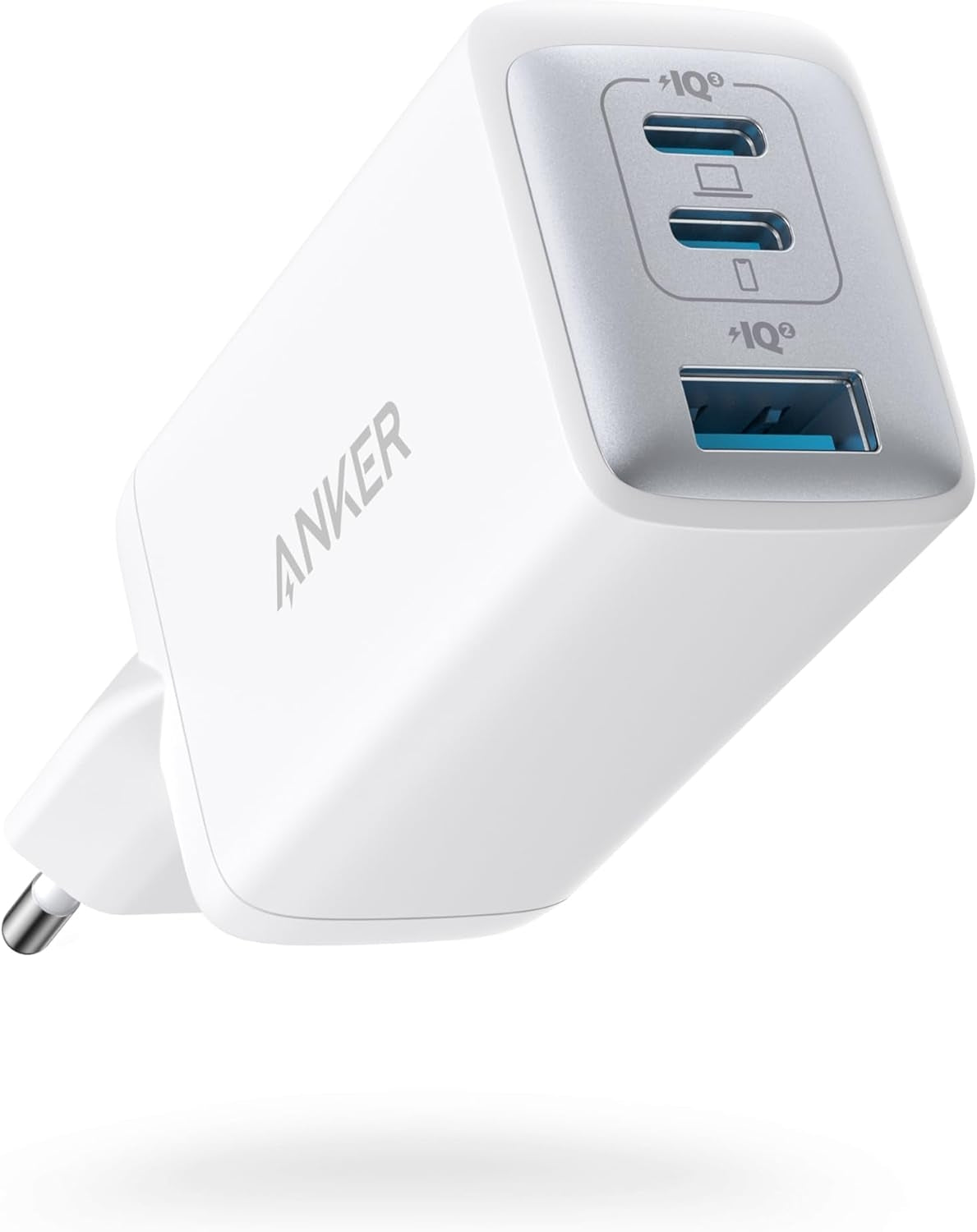Anker Nano 65W USB-C lader, 3-ports PPS-hurtiglader, iPad-lader