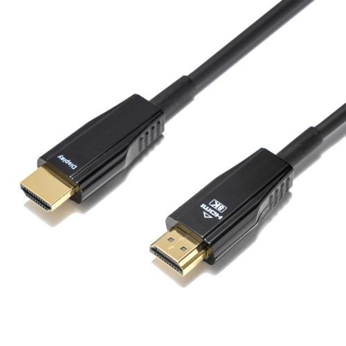 DELTACO-sertifisert 20m Ultra High Speed HDMI 2.1 aktiv AOC optisk fiberkabel 8K 60Hz 4K 120Hz 48Gbps Dynamisk HDR, eARC, VRR-kompatibel