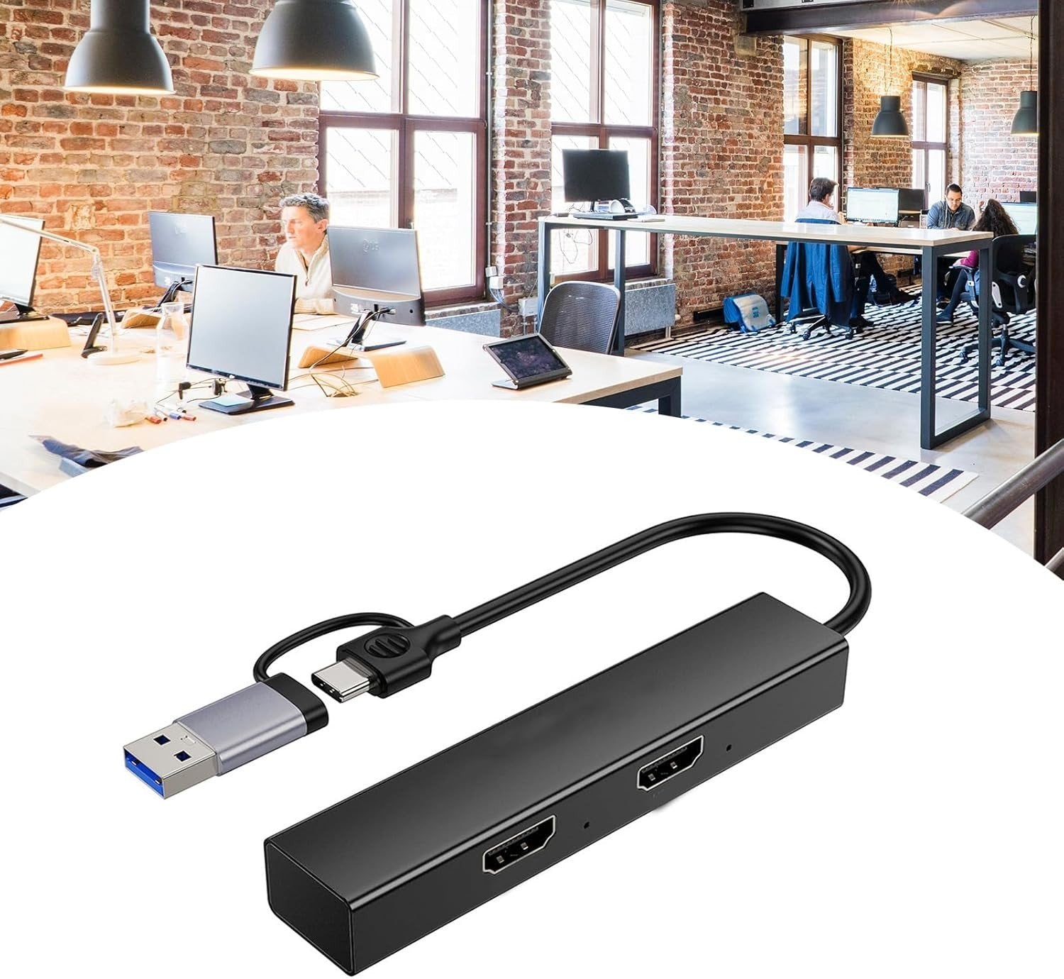 Ezcap Dual Video Recording Card HDMI til USB CAMLink 1080p 60fps Live Streaming, Hobby og kontorarbeid