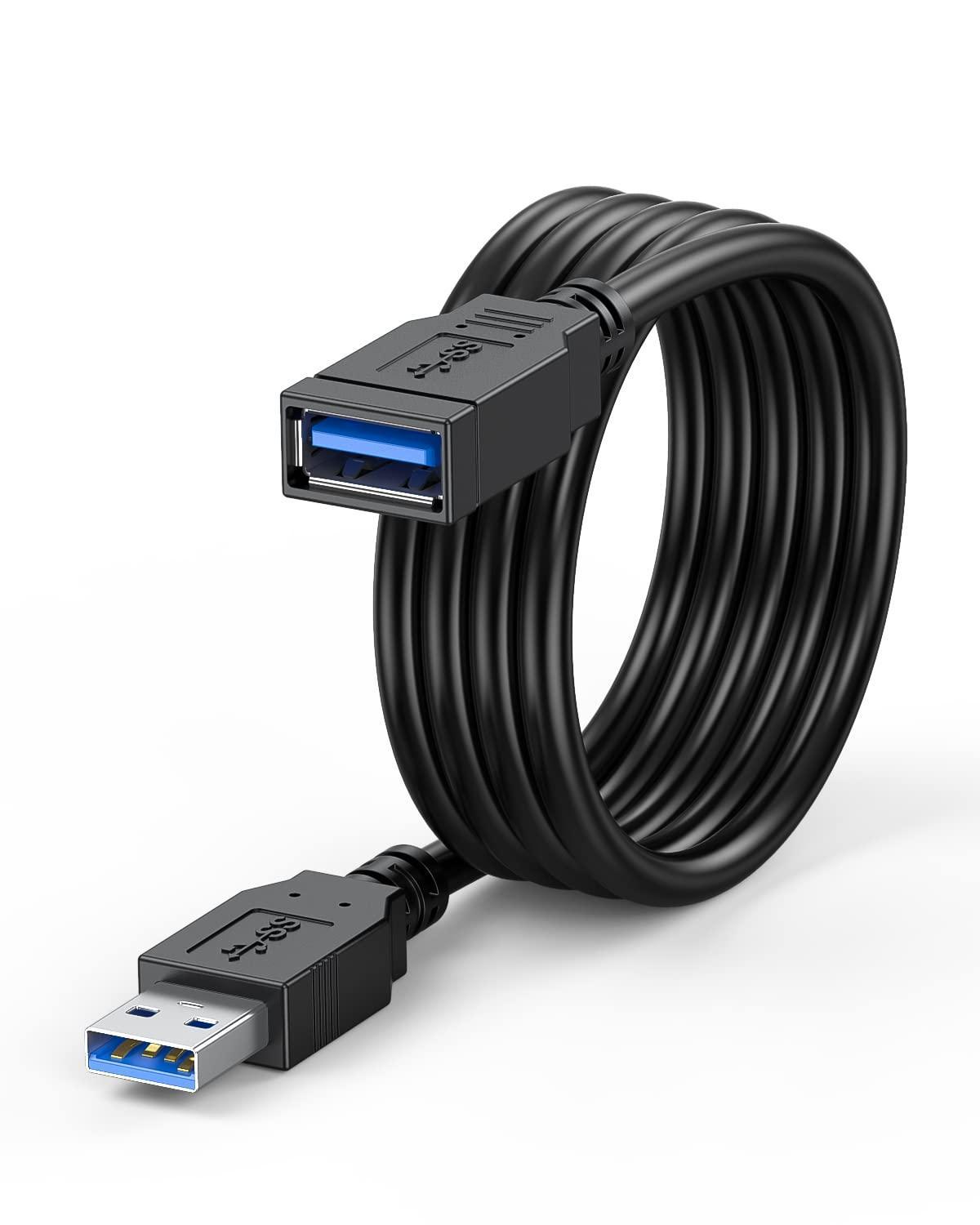 NÖRDIC USB 3.0 type A skjøtekabel 1m