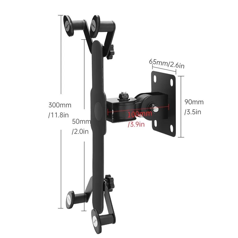 NÖRDIC 360 rotating metal tablet holder  wall mount stand aluminum alloy for 7-13 inches