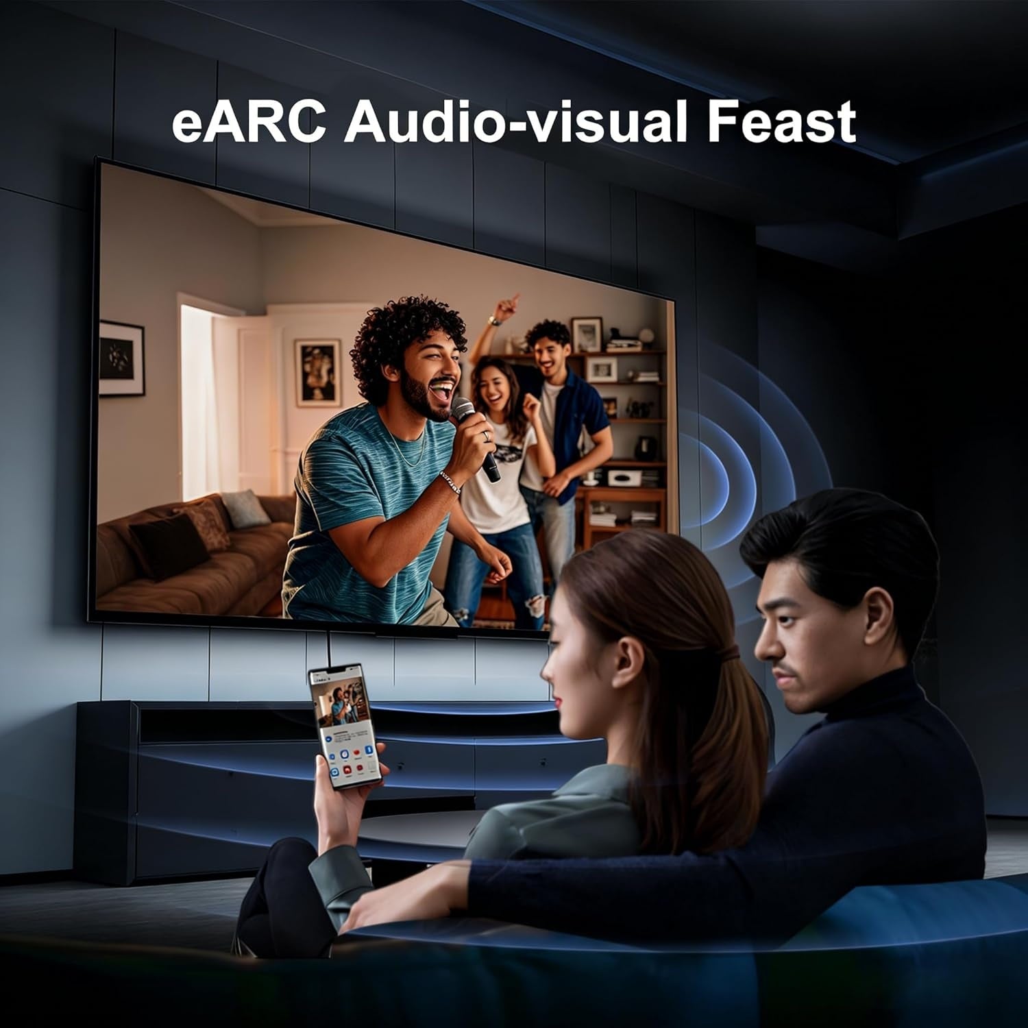 NÖRDIC 3m HDMI 2.2 kabel 96 Gbps, støtter 16K 60Hz, 8K 240Hz, 4K 480Hz, HDCP 2.2 & 2.3, DTS:X, Dynamic HDR10+ og eARC