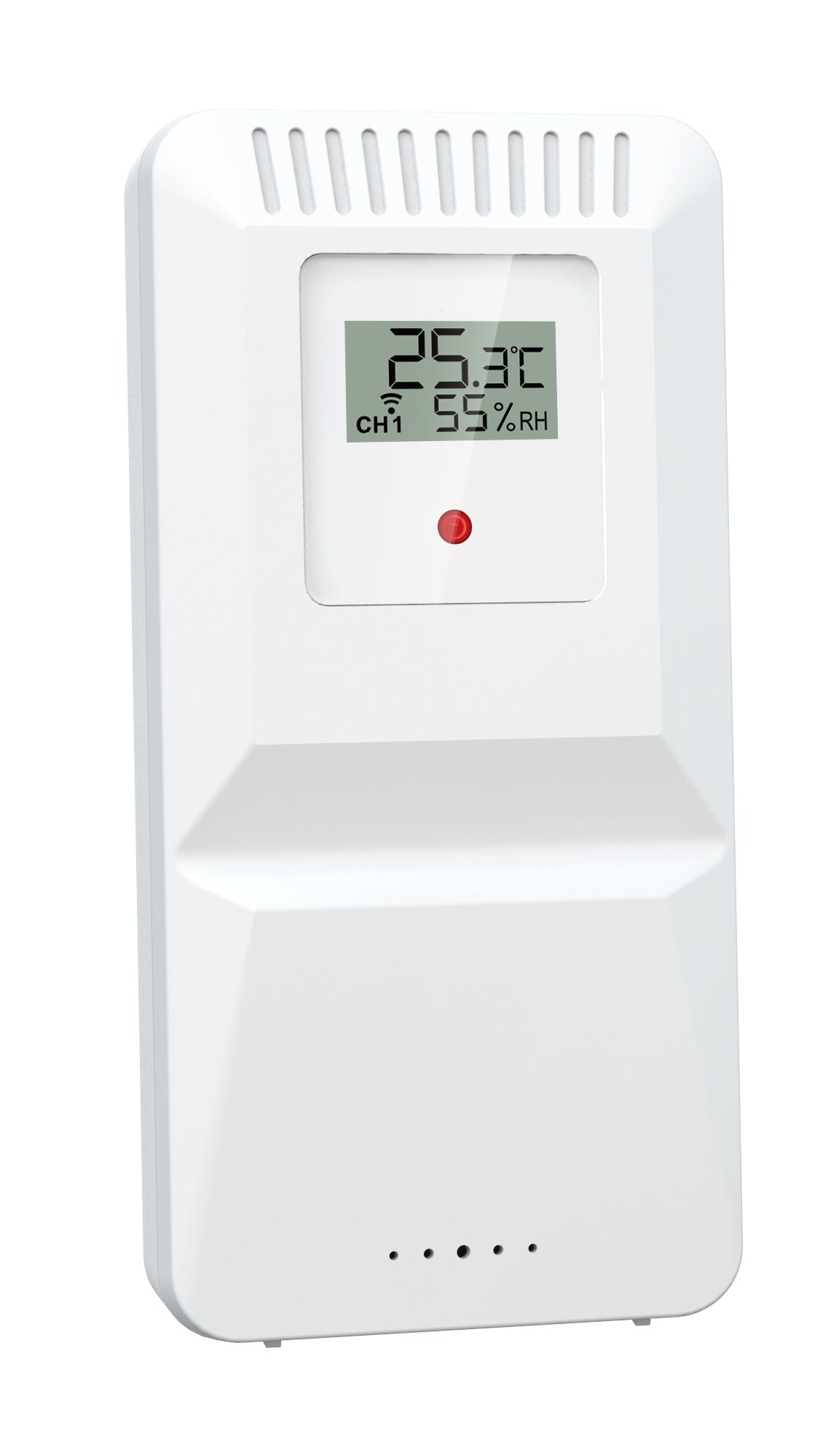 NÖRDIC 7,5" LCD Trådløs Værstasjon Hygrometer Termometer Månefaser Barometer RCC Radiokontrollert Vekkeklokke Soltid