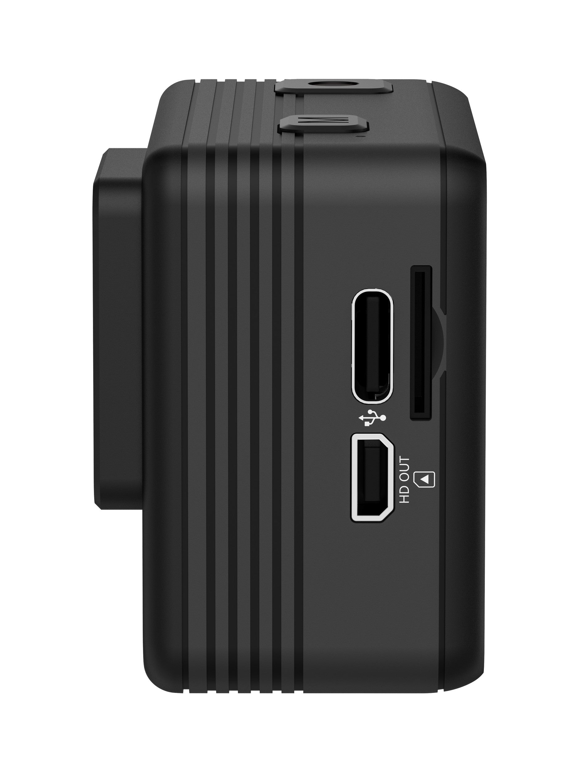 NÖRDIC actionkamera med doble skjermer 4K@30Hz, WiFi, 30m vanntett, 20 MP, 2,0"/1,3" skjermer
