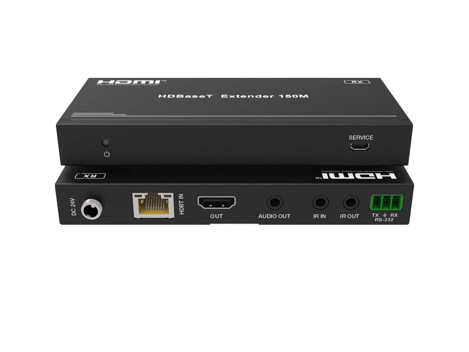 NÖRDIC HDBaseT-forlenger HDMI og lyd 150m CAT6