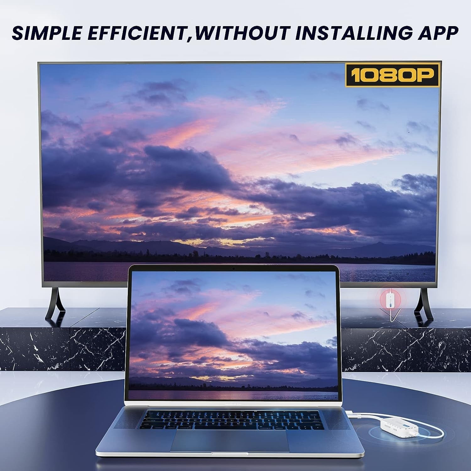 NÖRDIC HDMI Trådløs sender og mottaker 4K 30Hz 60m