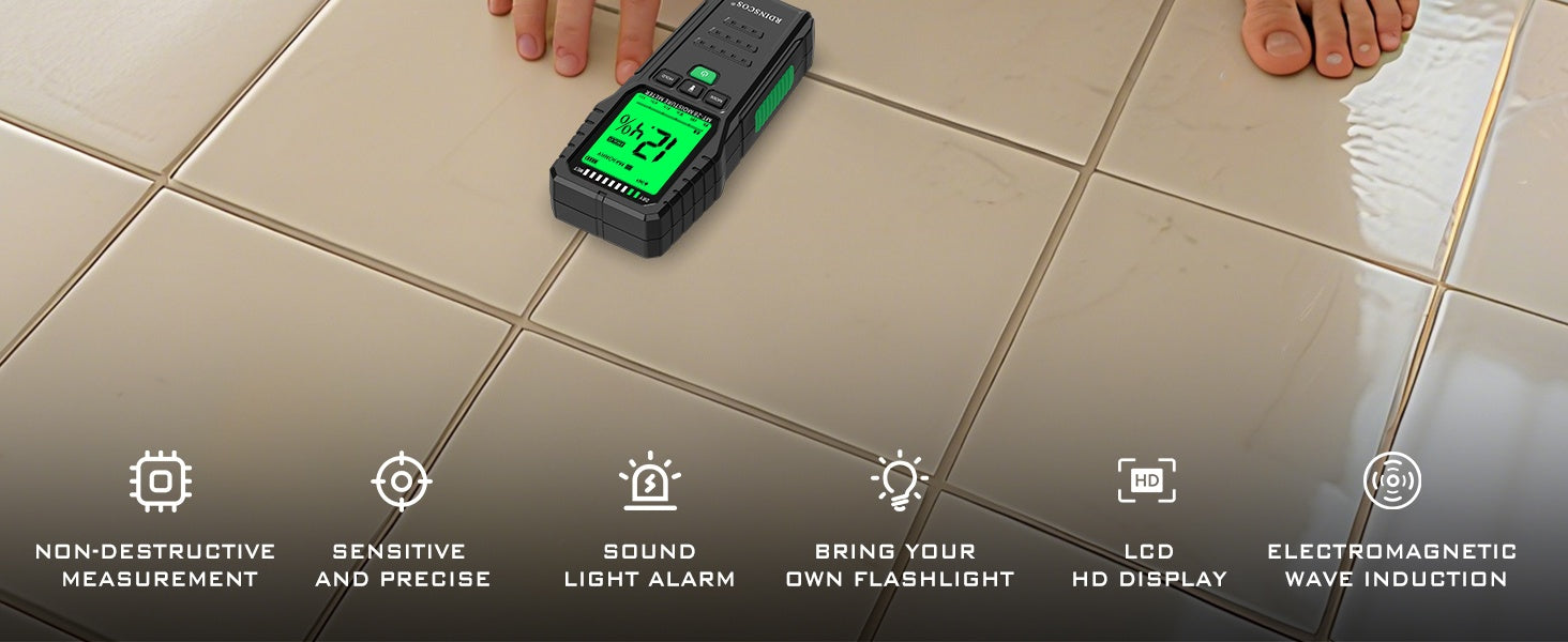 NÖRDIC Fuktmåler for lekkasjedeteksjon og fuktskader